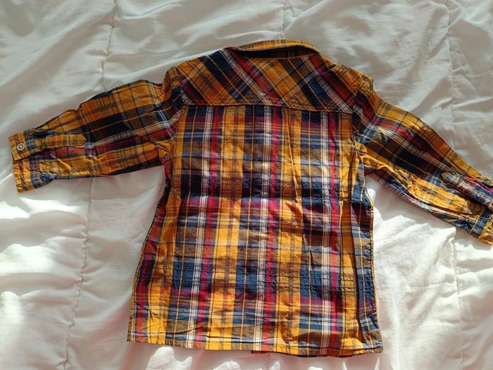 Chemise a carreaux orchestra 9m tbe - photo numéro 3
