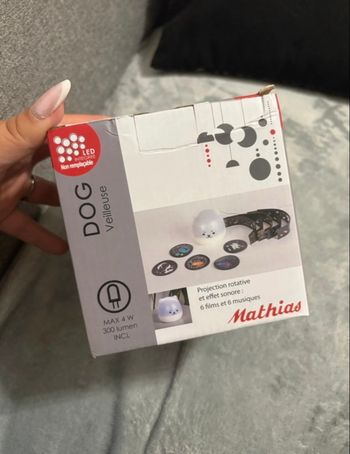 veilleuse Mathias Bébé Dog