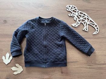 Gilet gaufré zippé