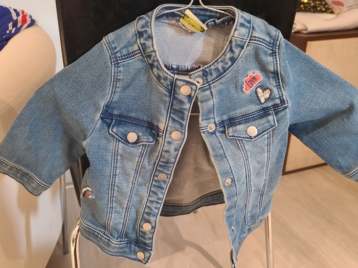 Veste en jean 12 mois tape à l'œil