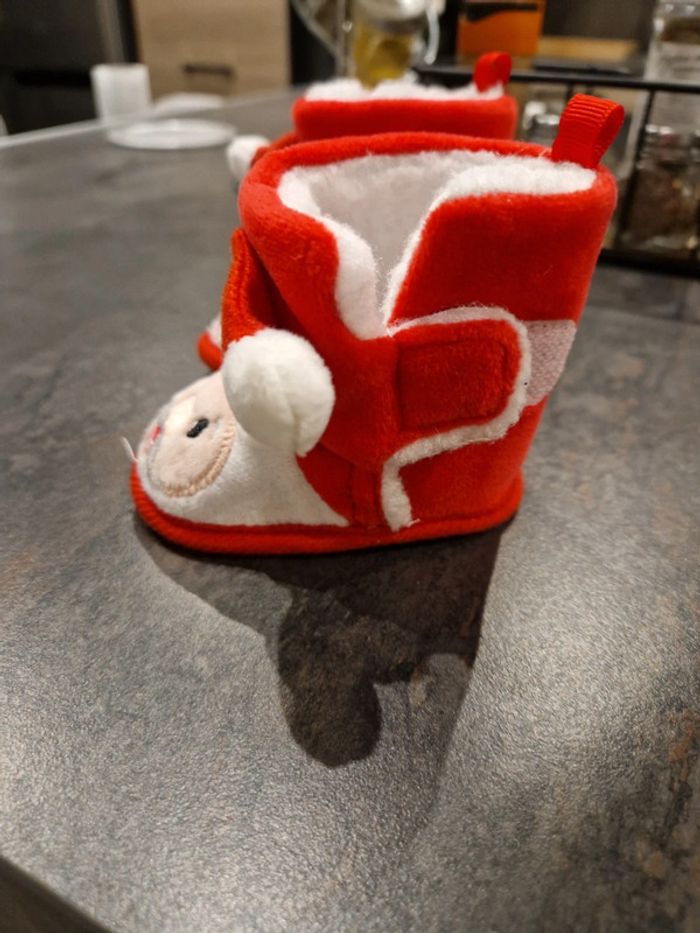 Chaussons père Noël - photo numéro 2