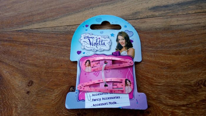 Barrettes Violetta neuves