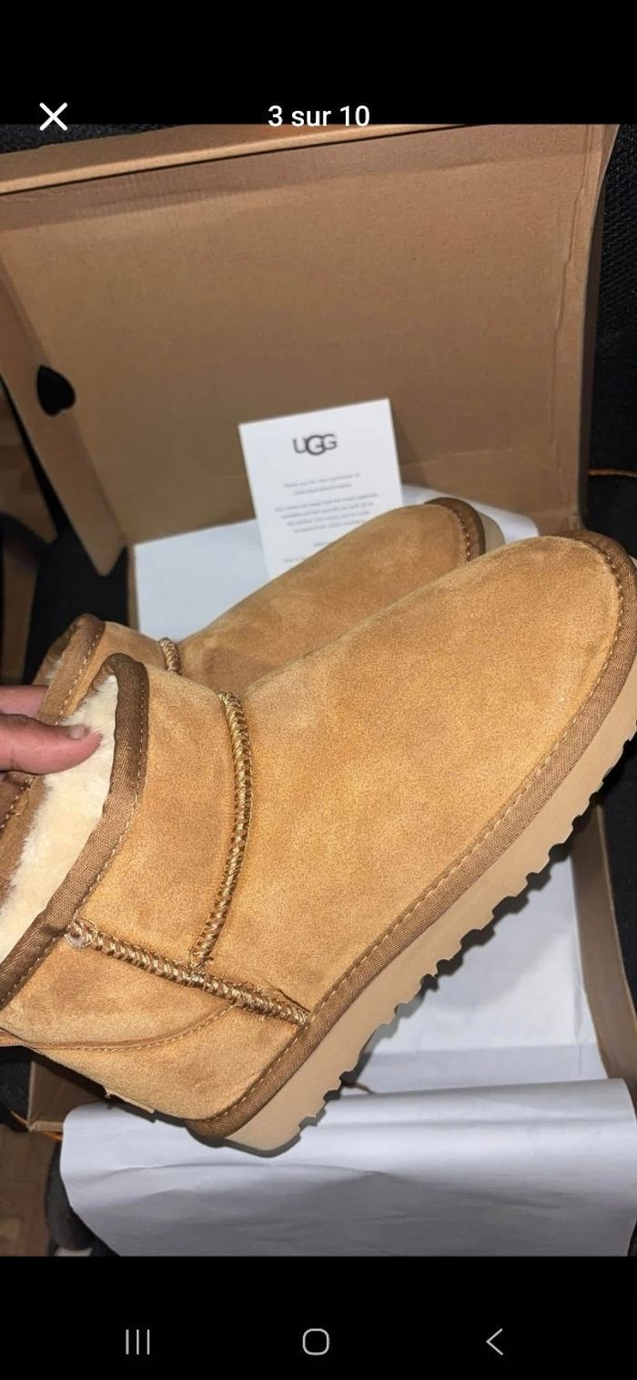 UGG Bottine mini camel 37 - photo numéro 3