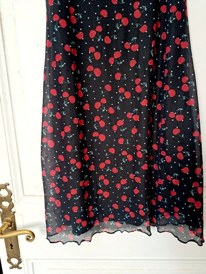 Robe courtes motifs cerises 🍒. Esprit vintage coquette - photo numéro 2