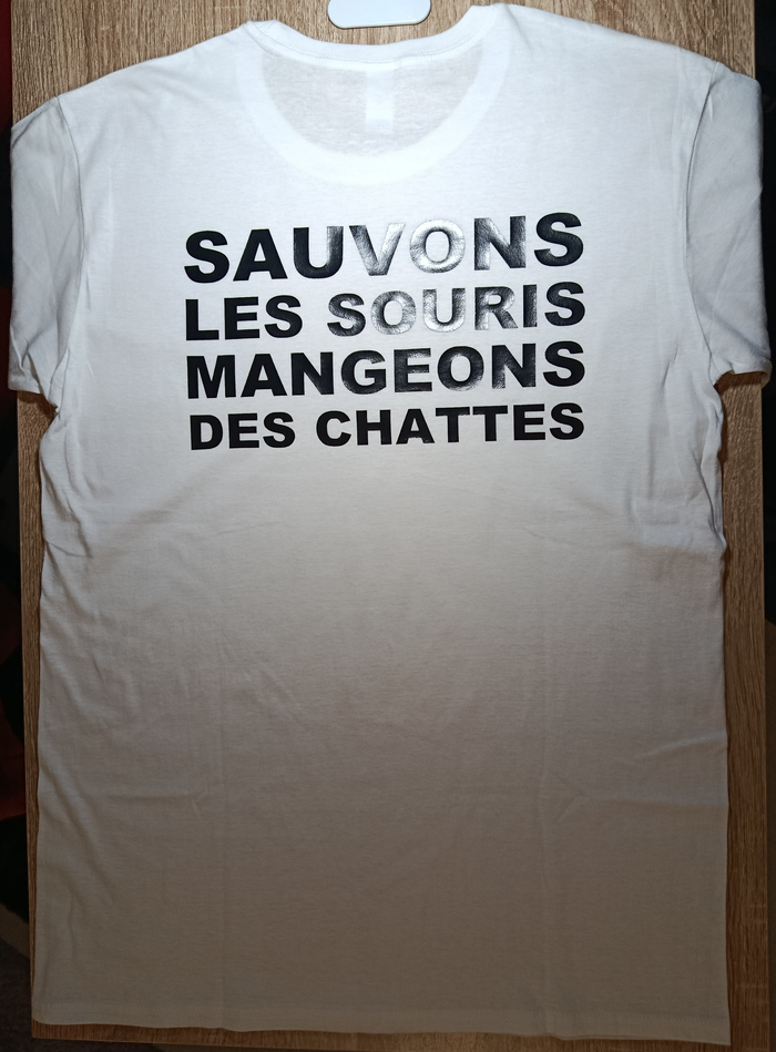 T-shirt "Sauvons les souris"