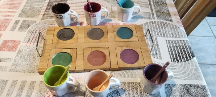 Ensemble tasses à café - photo numéro 2