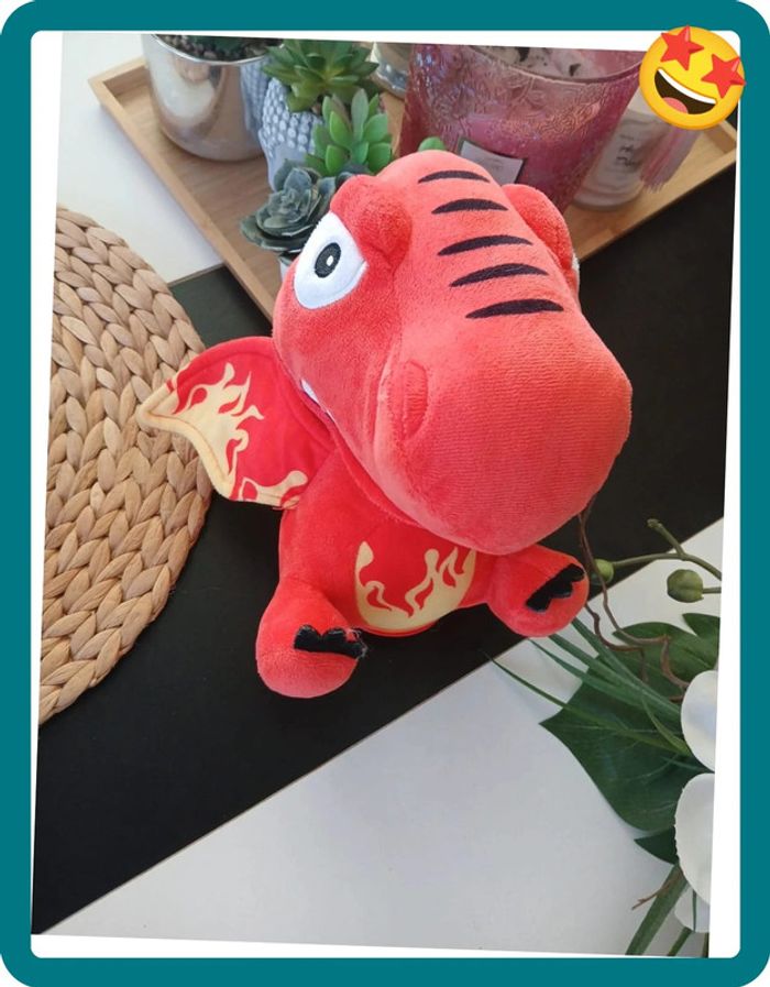 Péluche Dragon Interactive Neuf🌿🎁