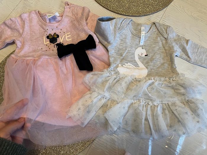 Lot bébé fille 45 pièces 1 à 12 mois - photo numéro 6