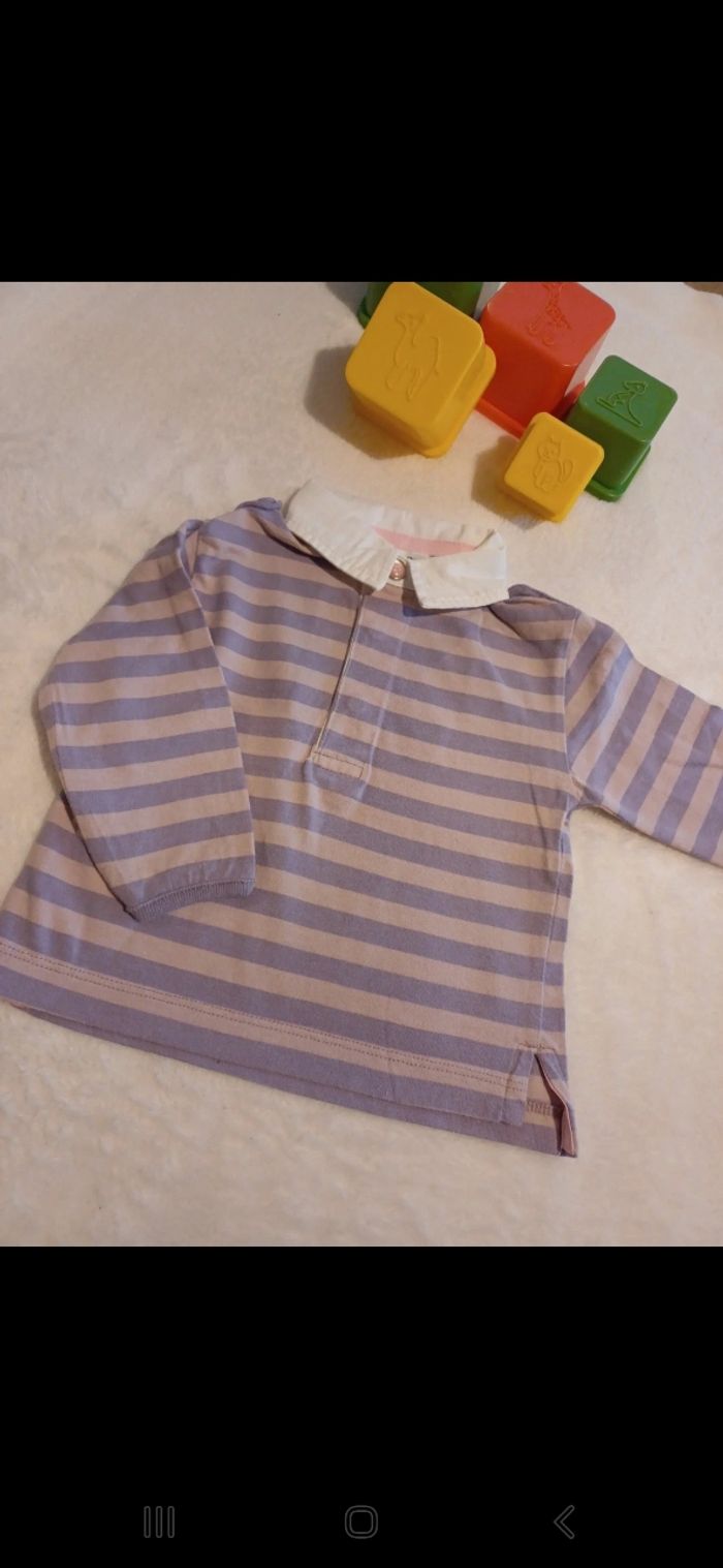 Polo bébé taille 6 mois