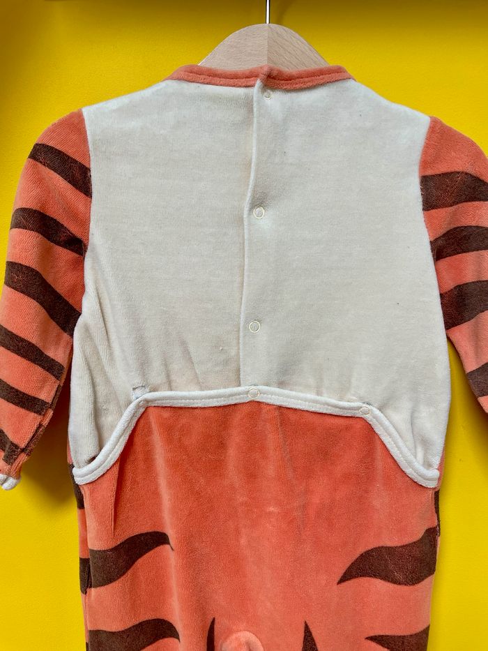 Pyjama grenouillère en velours Tigrou Disney 18 mois - photo numéro 4