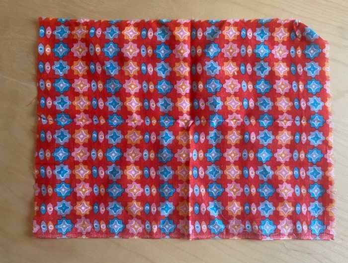 Chute de tissu imprimé géométrique Maija - photo numéro 4