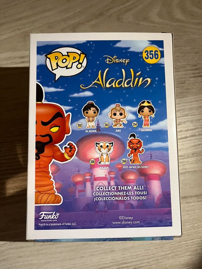 Funko Pop Red Jafar as genie - Alladin - photo numéro 3