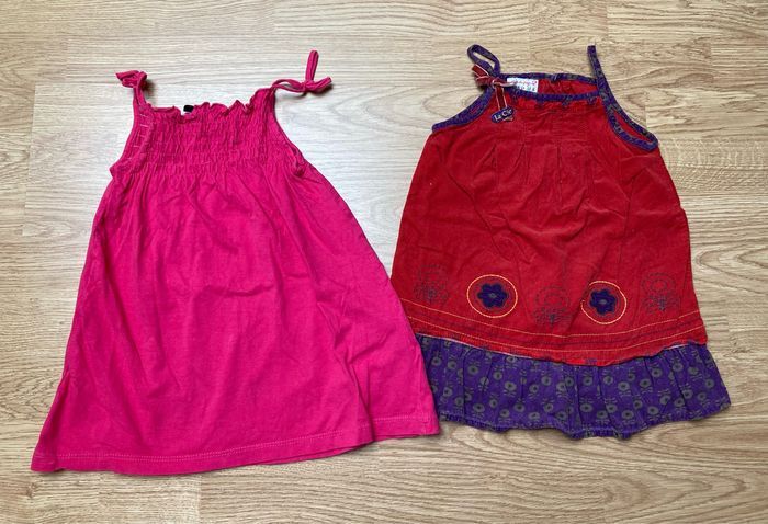 Lot robes 24 mois