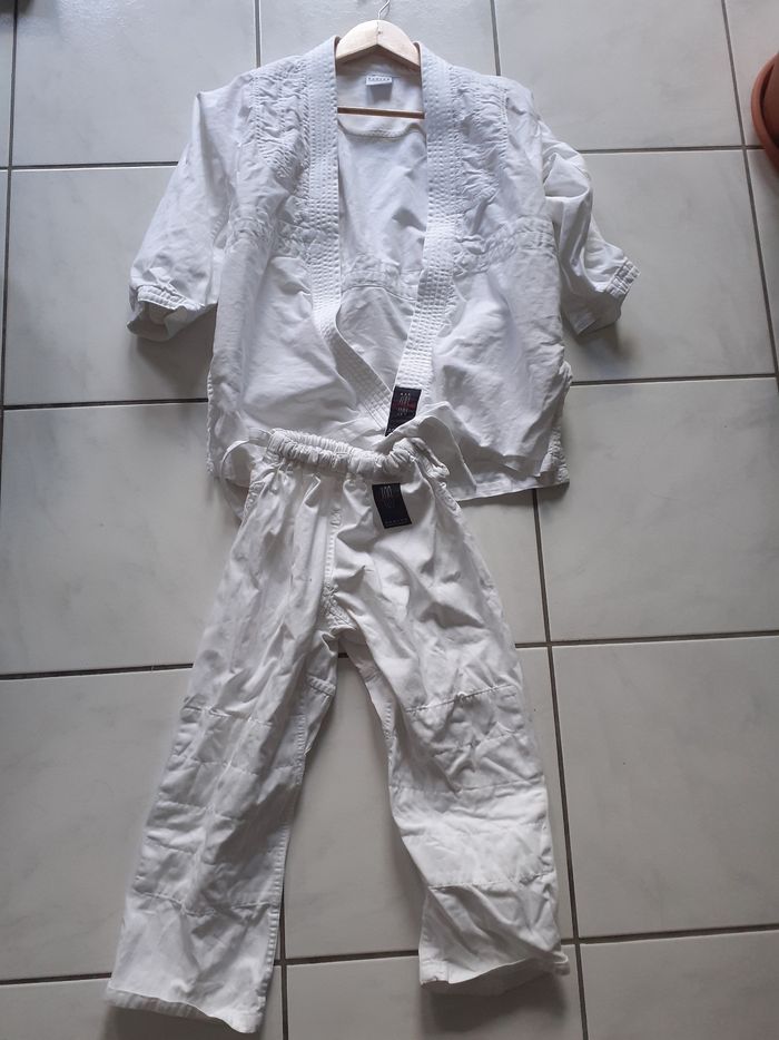 Kimono blanc enfant 130cm