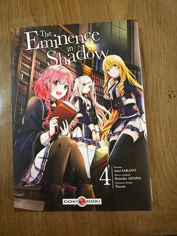 Livre Manga The Éminence in Shadow Tome 4 Édition Doki Doki