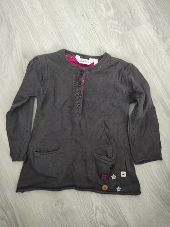 Pull long fille 12 mois