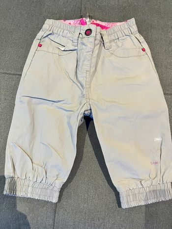 Pantalon matière survêtement 6 mois