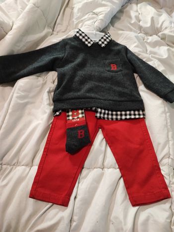 Ensemble garçon neuve taille 12 mois