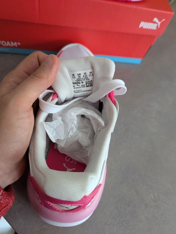Basket Puma - Taille 36 - Neuf avec étiquette - Valeur 75€ - photo numéro 4