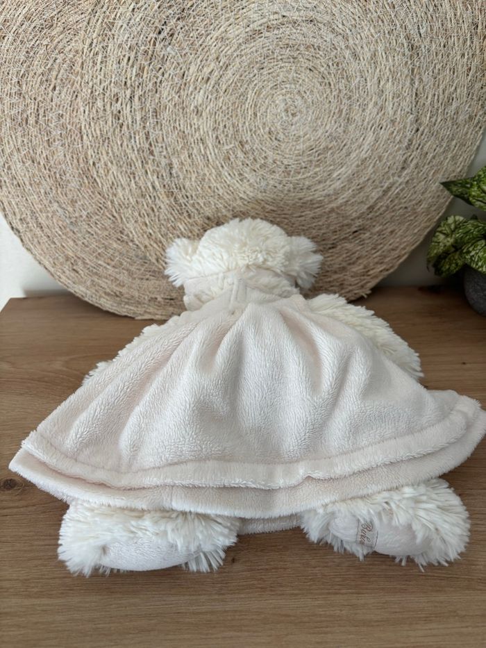 Doudou ours robe blanc my first teddy bukowski - photo numéro 4