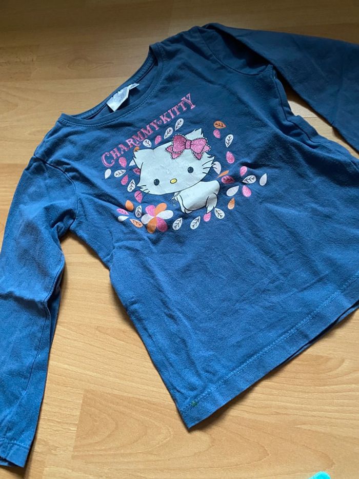 Pull fin / t-shirt manches longues Charmmy Kitty Taille 6 ans