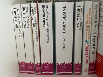 Lot romans Emily blaine