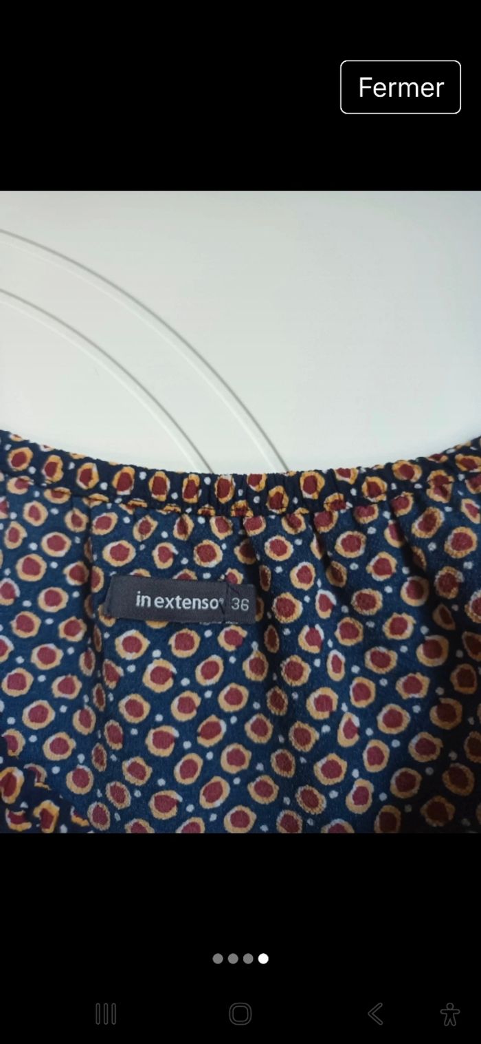 Blouse col volanté - photo numéro 4