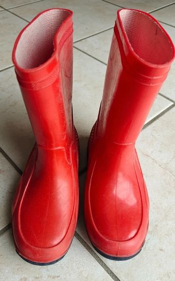 Bottes de pluie rouge 29/30