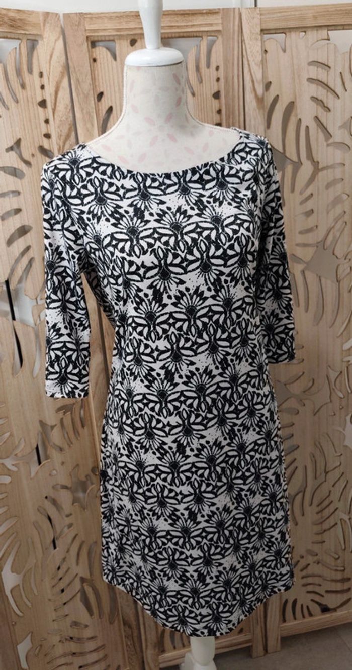 Robe imprimée manches 3/4 Lola By AFG