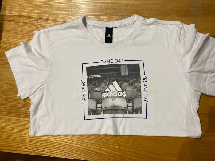 tee-shirt adidas, homme, taille M - photo numéro 2