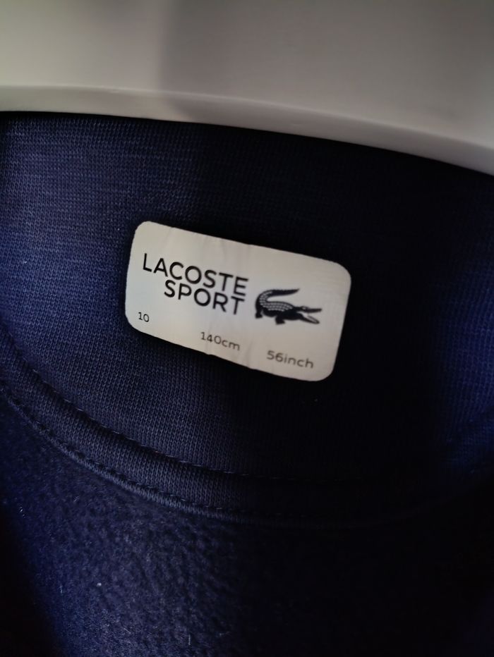 Gilet sweat lacoste - photo numéro 6