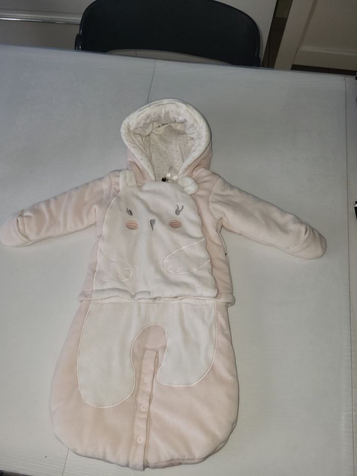 Manteau combi avec jambes qui se détachent