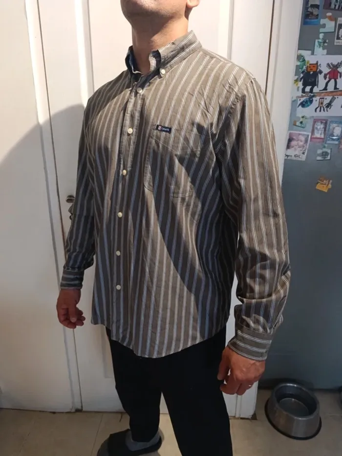 Chemise manche longue chaps easy Care taille L - photo numéro 2