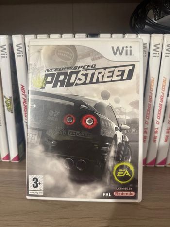 Need for speed prostreet jeu Wii