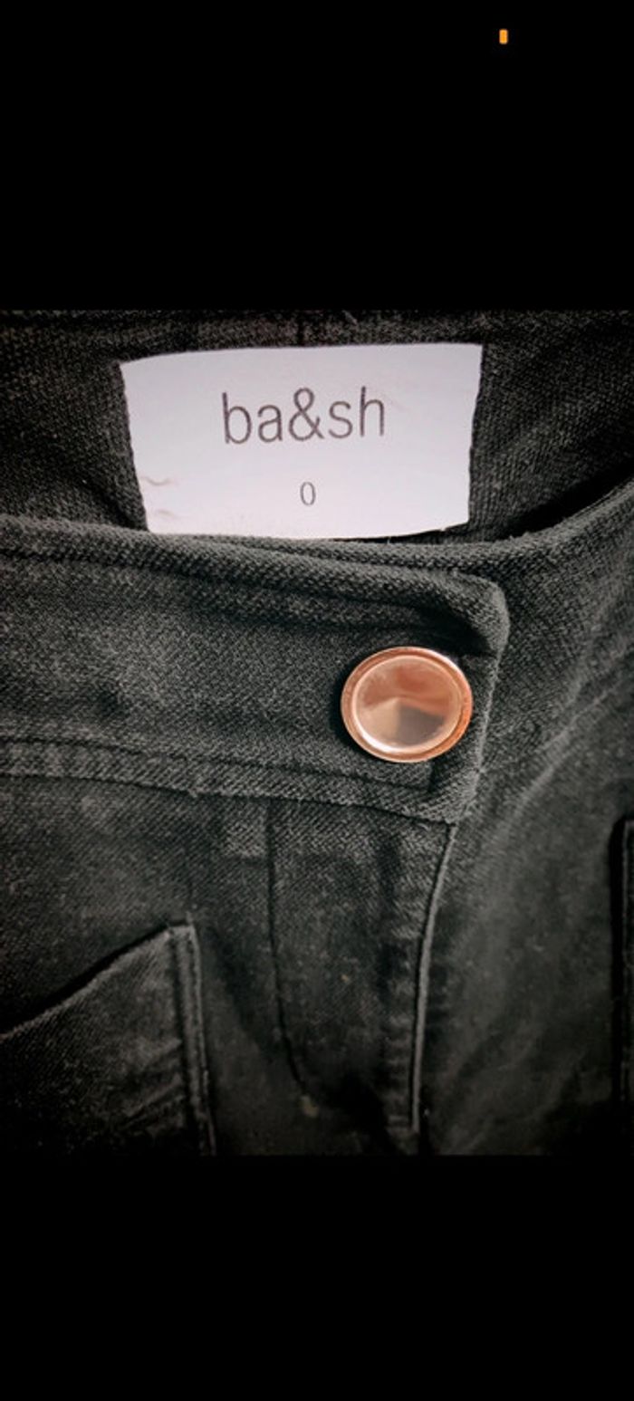 Ba&sh | Pantalon 7/8 noir | t. 0 - photo numéro 6