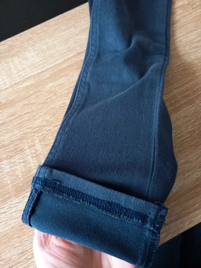 Pantalon bleu fille 8 ans - photo numéro 8