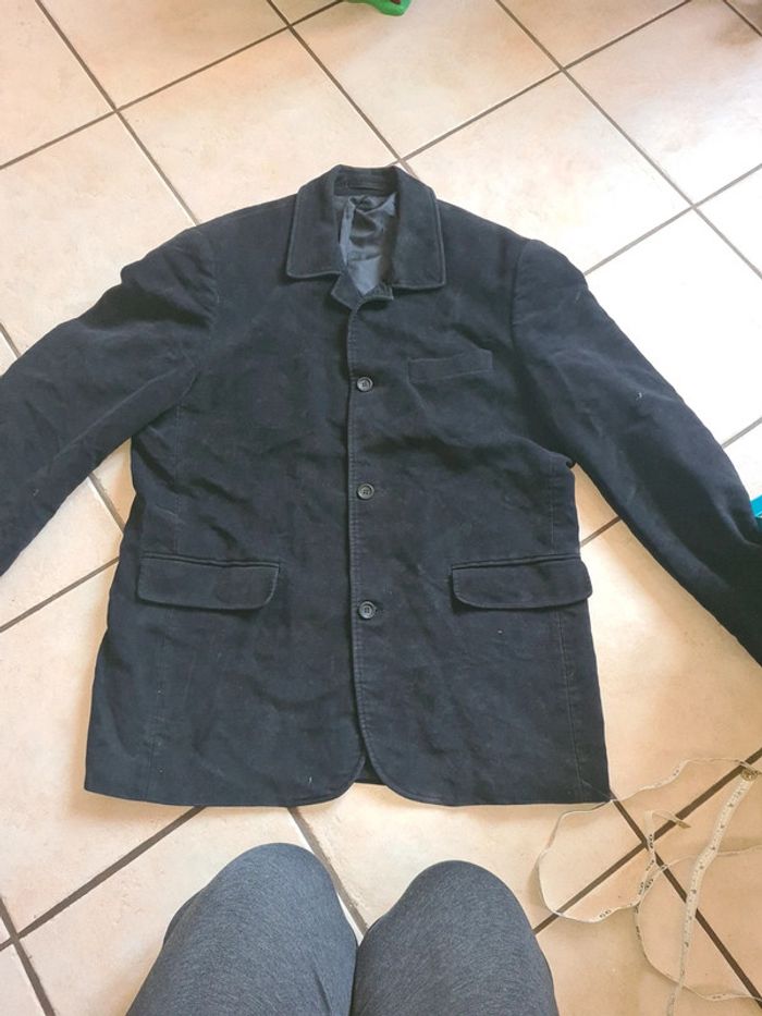 Veste noire type costume 54 xl - photo numéro 2