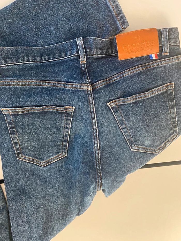 Jean made in France 40 Cocorico fabriqué en France denim - photo numéro 2