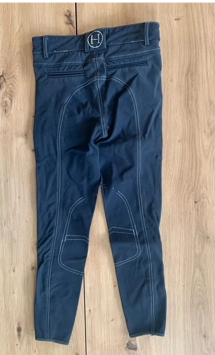 Pantalon d’équitation Harcour – Taille  30  – Bleu Marine - photo numéro 6