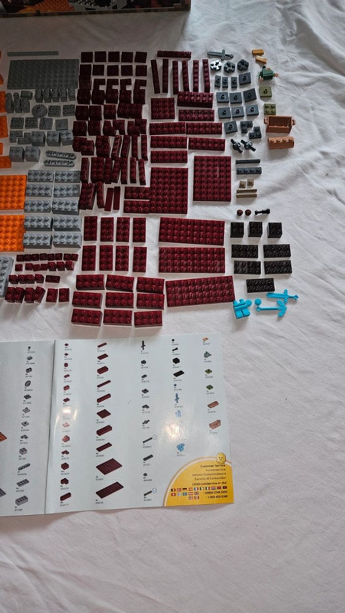Lego Minecraft 21154- Le Donjon du Nether - photo numéro 4