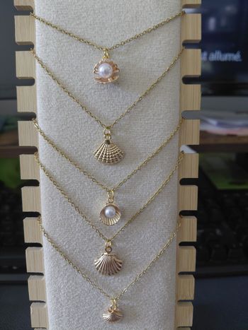 Collier coquillages 