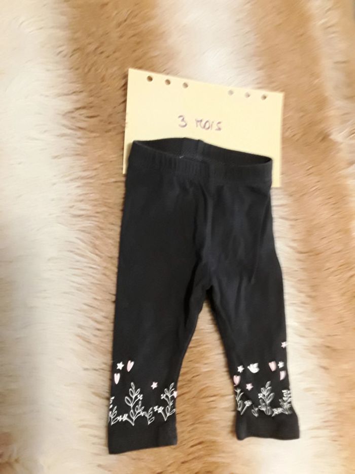Legging bébé fille 3 mois