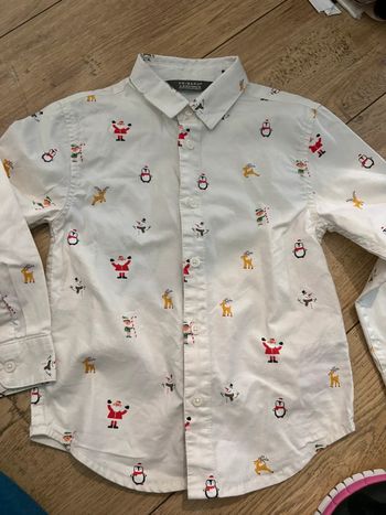 Chemise de Noël 3-4 ans