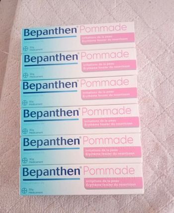 6 boîtes creme de change 30g