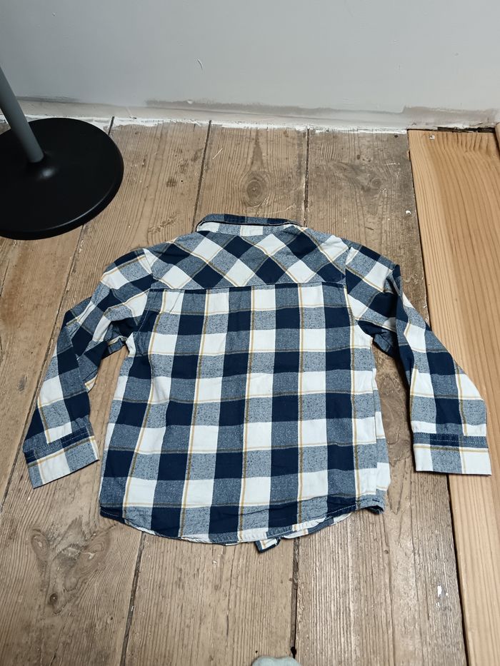 Chemise manches longues, 4-5 ans