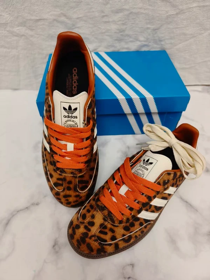 Adidas Samba Preloved Léopard Rouge 41 - photo numéro 2