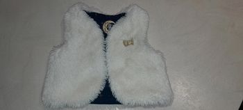 Gilet fourrure sans manches