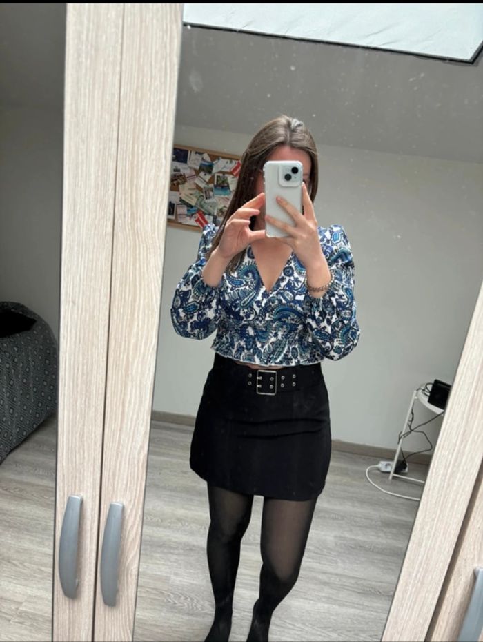Jupe avec ceinture
