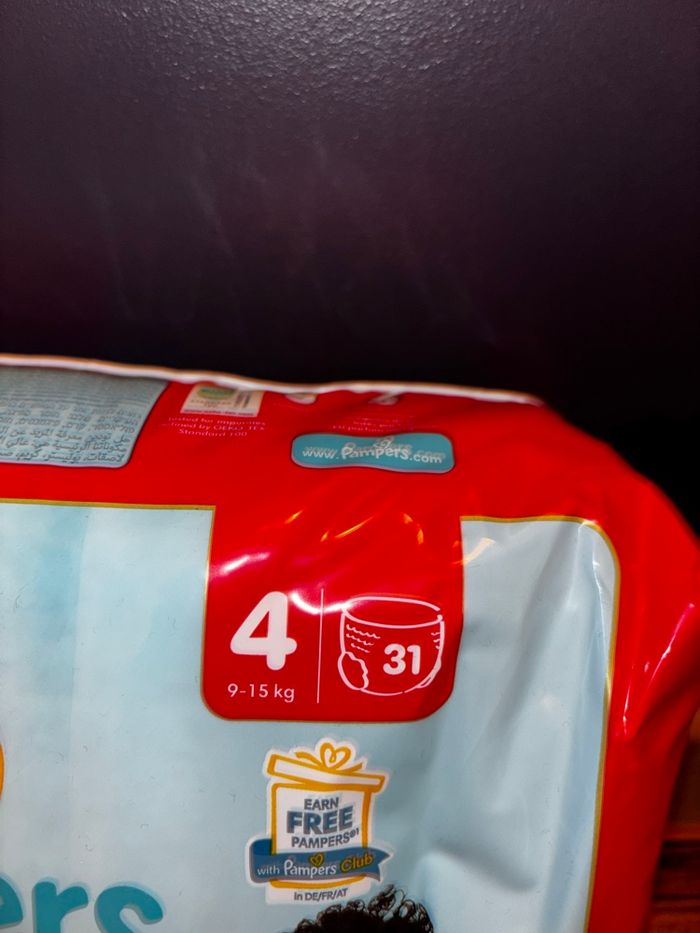 Maxi- Pack De 62 Couches Pampers Protection Premium Pants Culotte Neuf Dans L’emballage Taille:4 - photo numéro 2