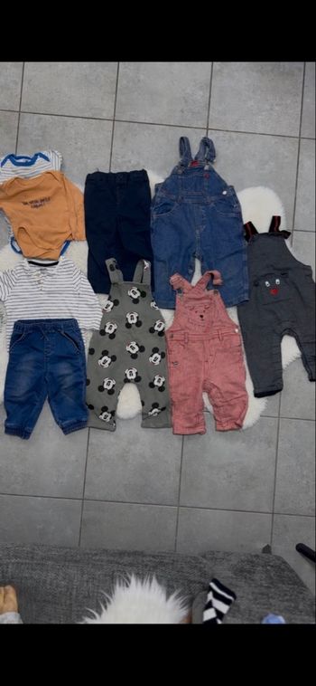 Lot de vêtements bébé garçon